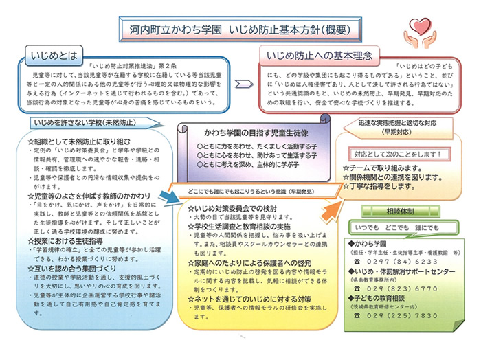 いじめ防止基本方針